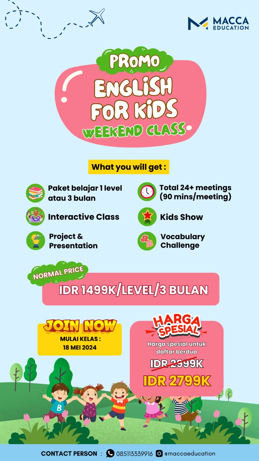 English For Kids Class